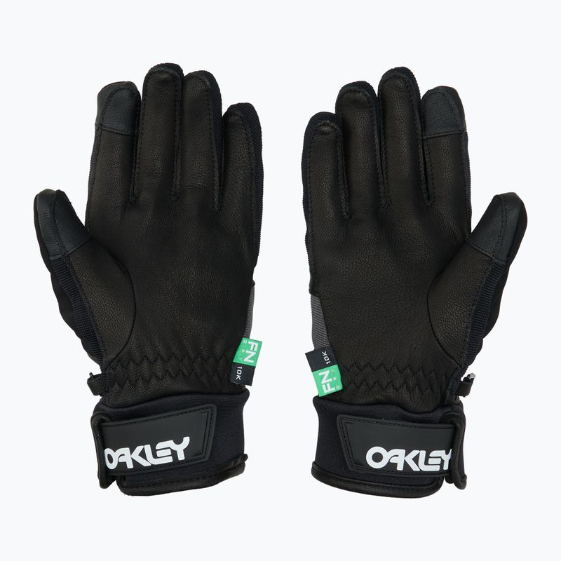 Men's Oakley Factory Winter Gloves 2.0 blackout ski gloves 2