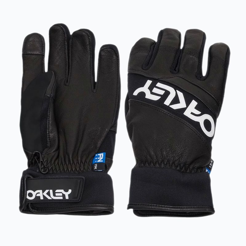 Men's Oakley Factory Winter Gloves 2.0 blackout ski gloves 6