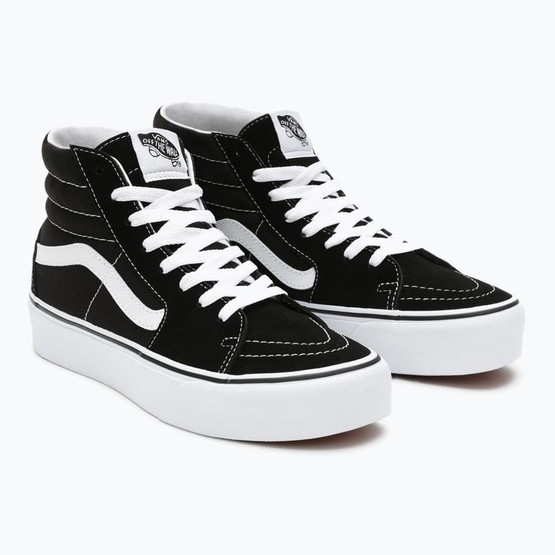 Vans UA SK8-Hi Platform 2.0 black/true white shoes 8
