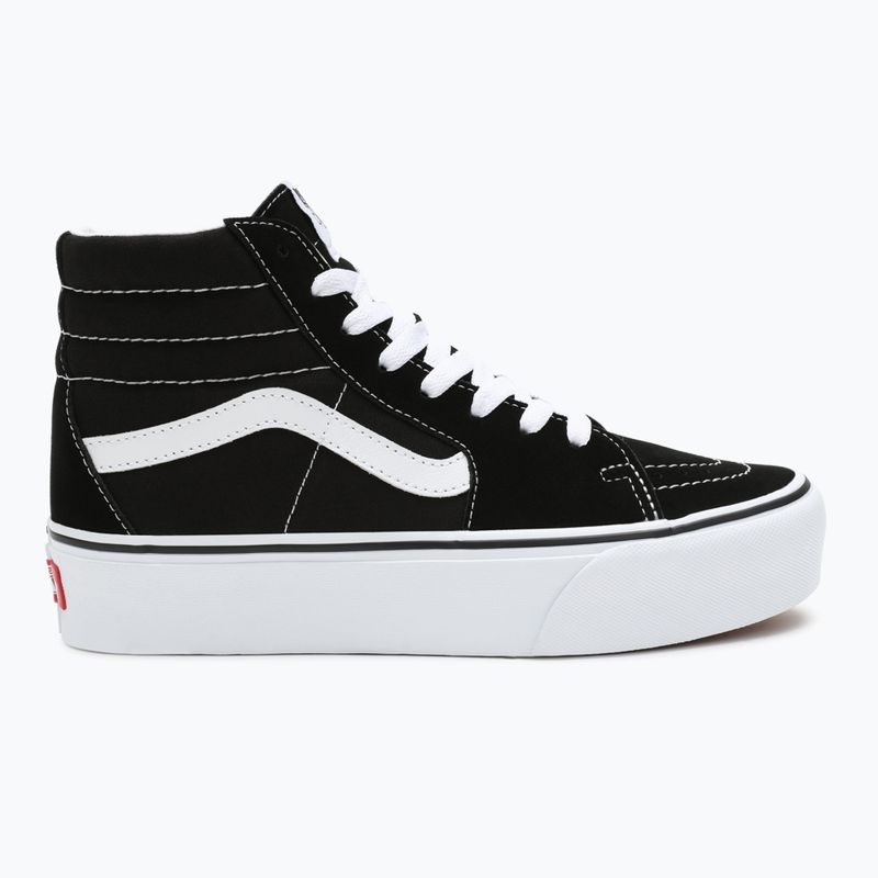 Vans UA SK8-Hi Platform 2.0 black/true white shoes 9