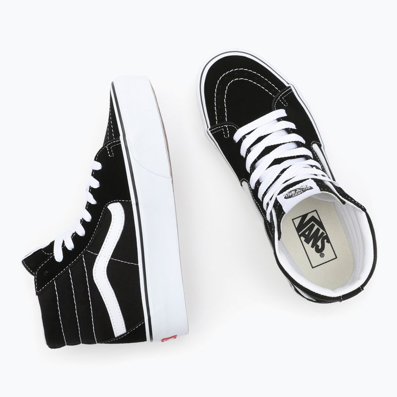 Vans UA SK8-Hi Platform 2.0 black/true white shoes 12