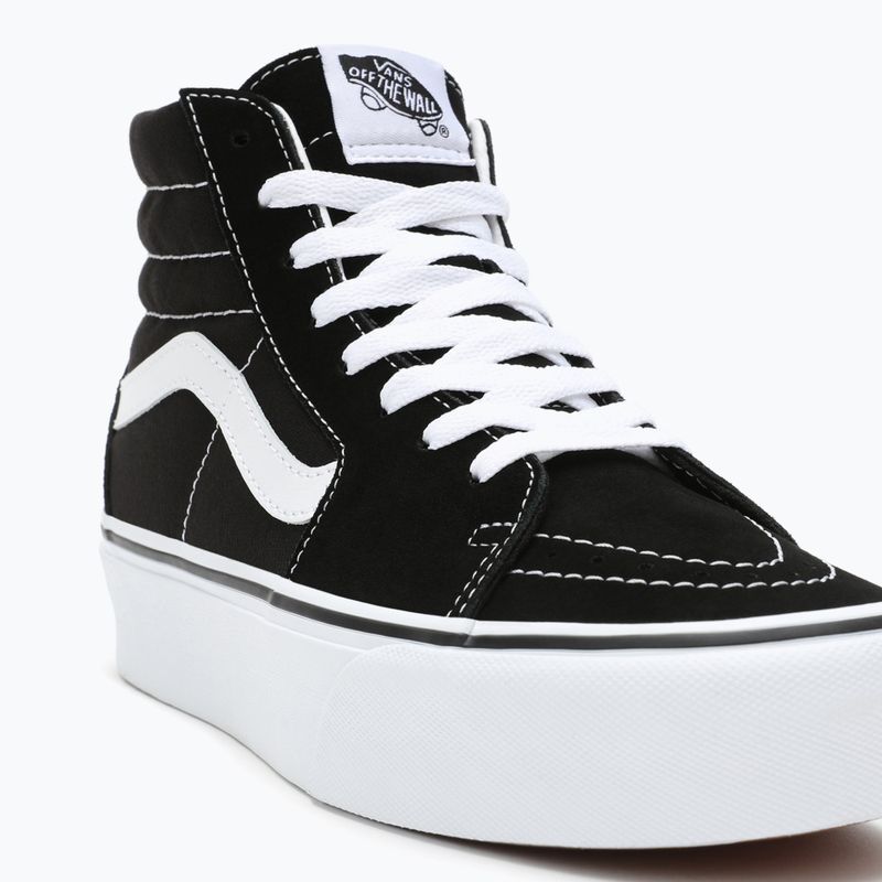 Vans UA SK8-Hi Platform 2.0 black/true white shoes 13