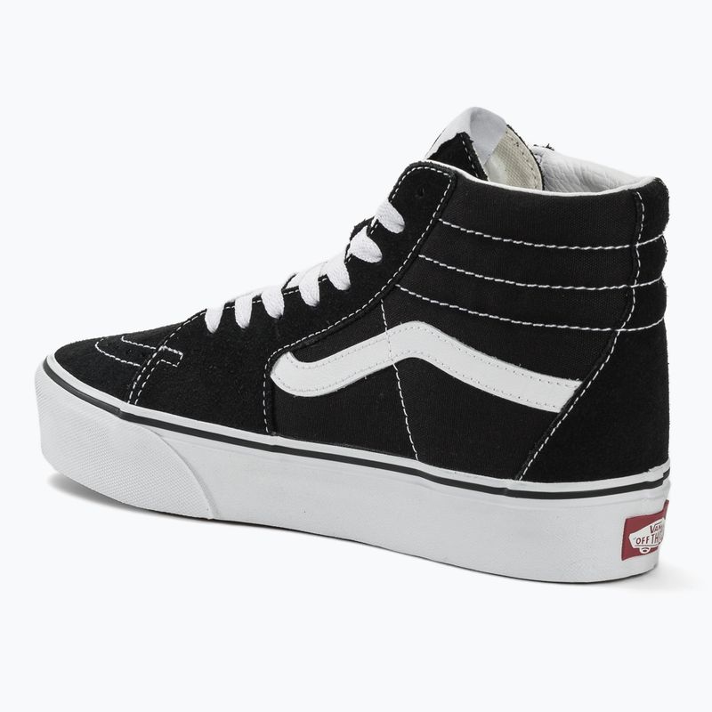 Vans UA SK8-Hi Platform 2.0 black/true white shoes 3