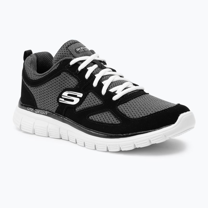 SKECHERS Burns Agoura black/white men's shoes