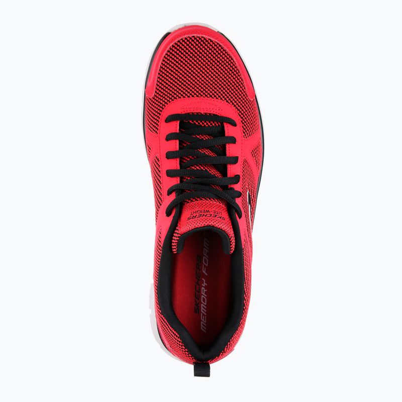 SKECHERS Track Bucolo red/black men's training shoes 3