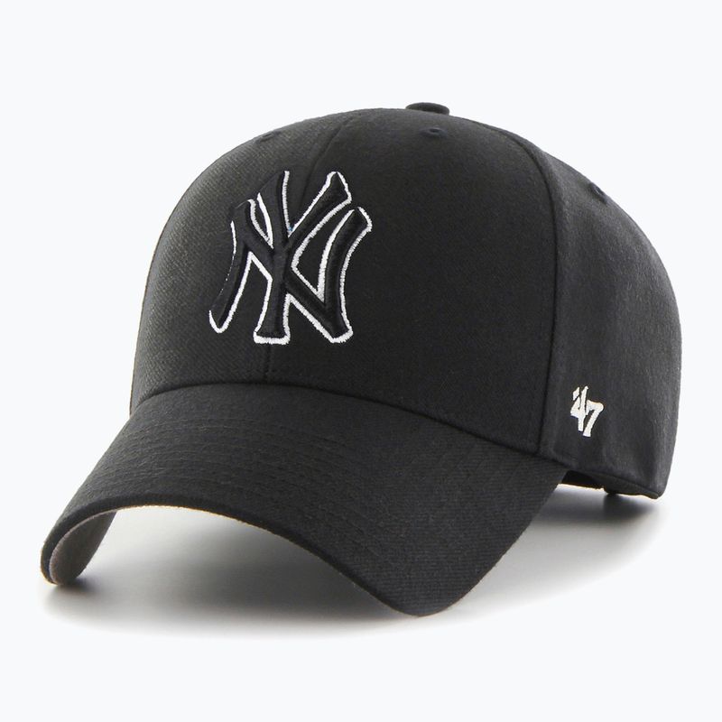 47 Brand MLB New York Yankees MVP SNAPBACK baseball cap black 5