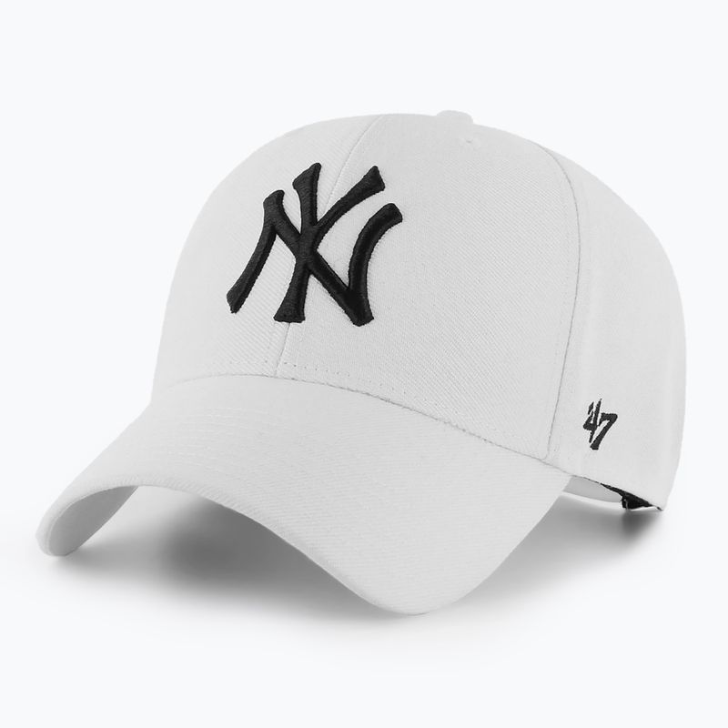 47 Brand MLB New York Yankees MVP SNAPBACK white baseball cap