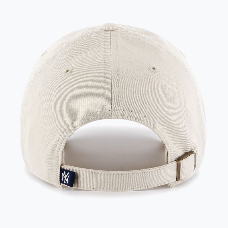 47 Brand MLB New York Yankees CLEAN UP natural baseball cap 2