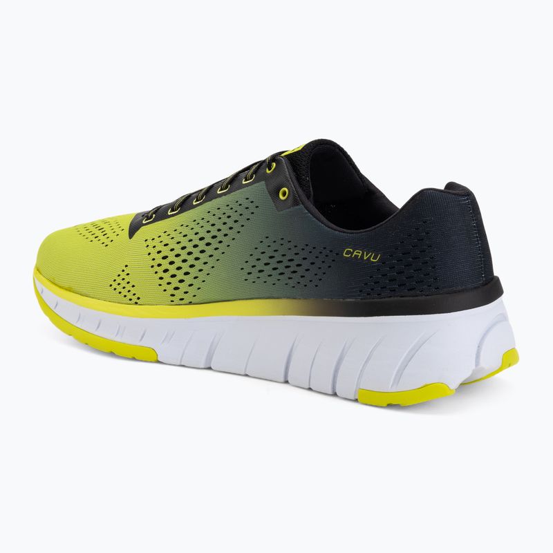 Men's running shoes HOKA Cavu sulphur spring/anthracite 3