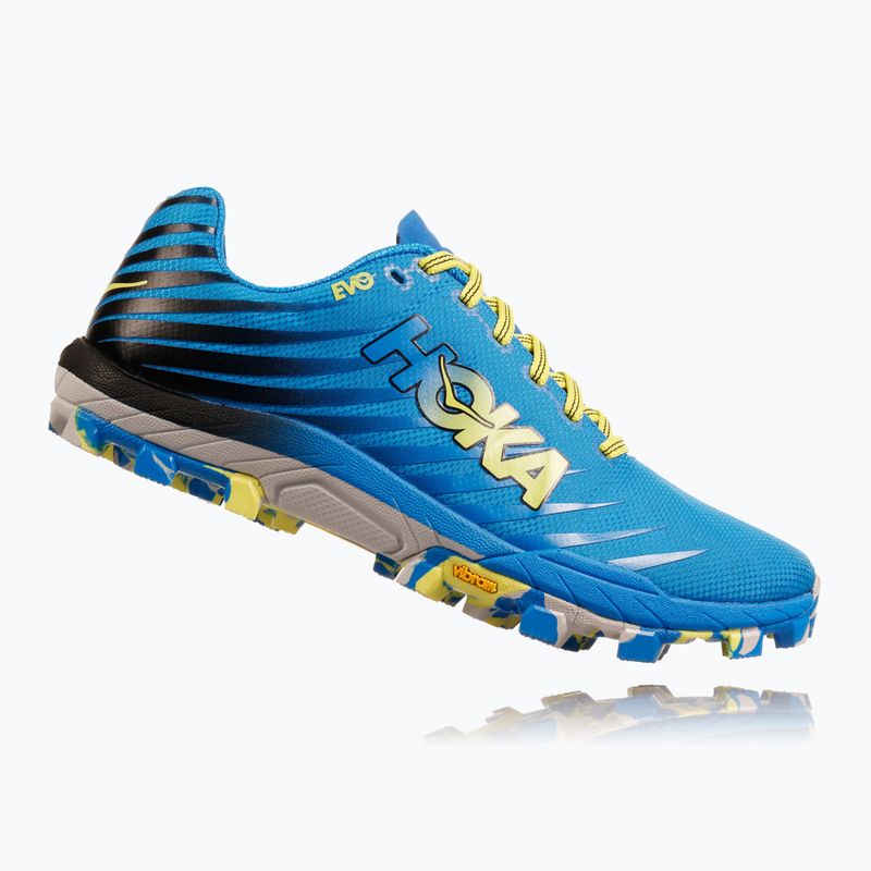 Men's running shoes HOKA Evo Jawz cyan/citrus 8