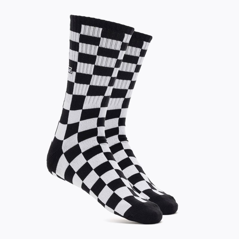 Men's Vans Checkeboard Crew II black/white checkerboard socks