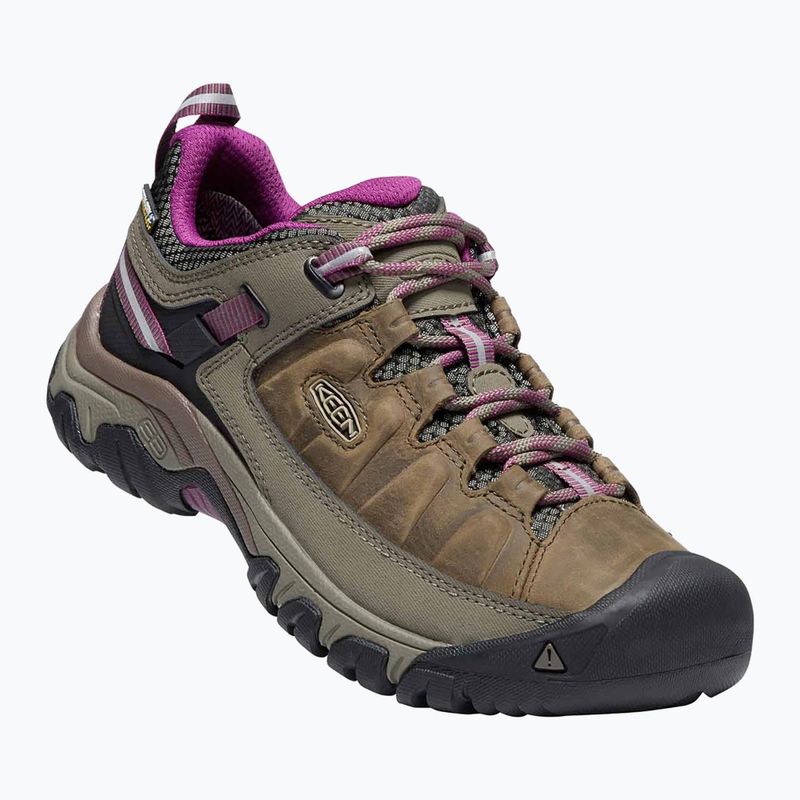 Women's trekking boots KEEN Targhee III Wp weiss/boysenberry 8