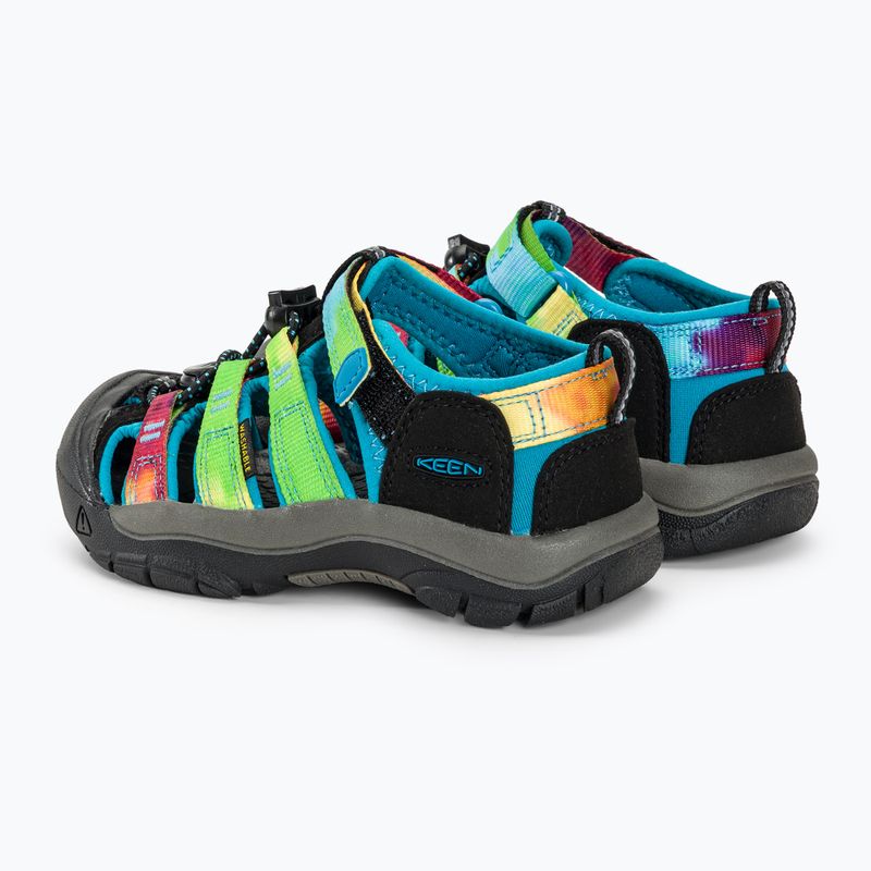 Children's sandals KEEN Newport H2 rainbow tie dye 3