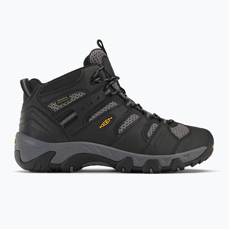 Men's trekking boots KEEN Koven Mid Wp black-grey 1020210 2