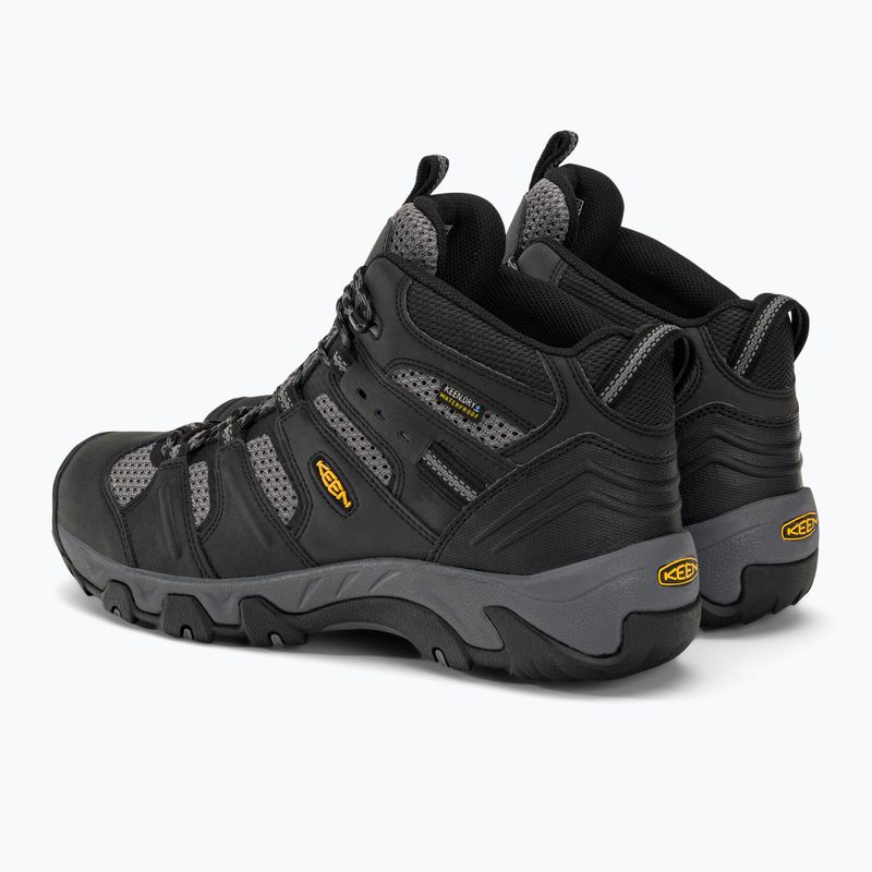 Men's trekking boots KEEN Koven Mid Wp black-grey 1020210 3