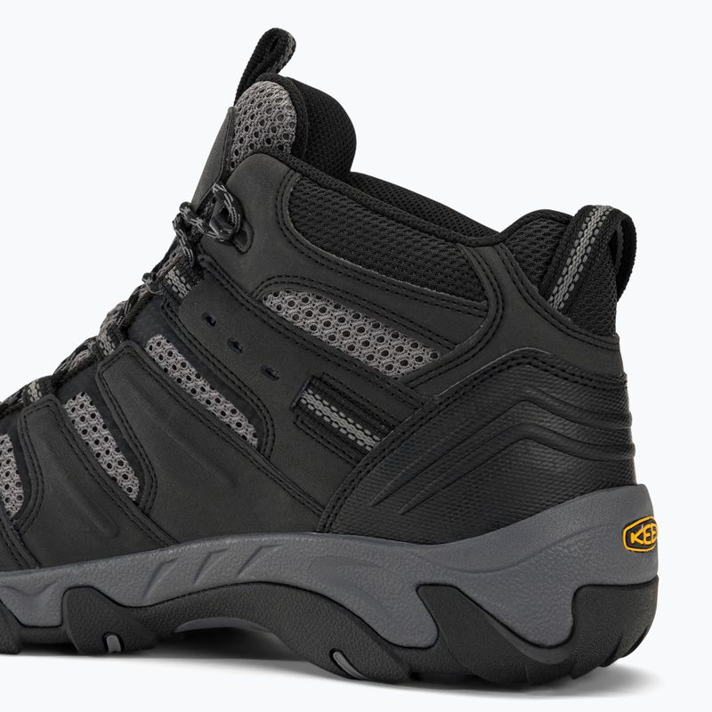 Men's trekking boots KEEN Koven Mid Wp black-grey 1020210 10