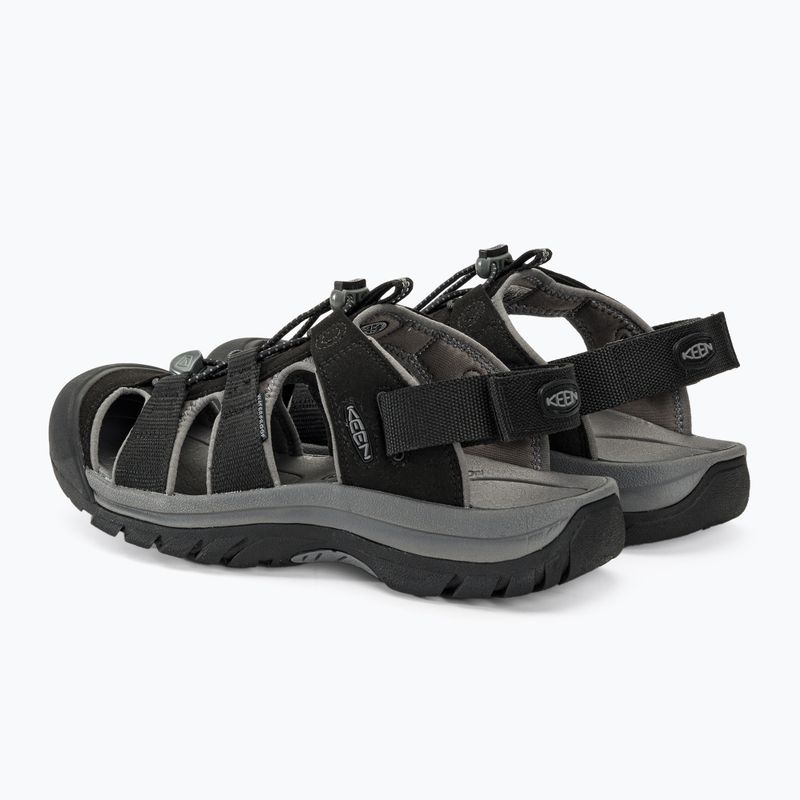 KEEN Rapids H2 men's trekking sandals black/steel grey 3