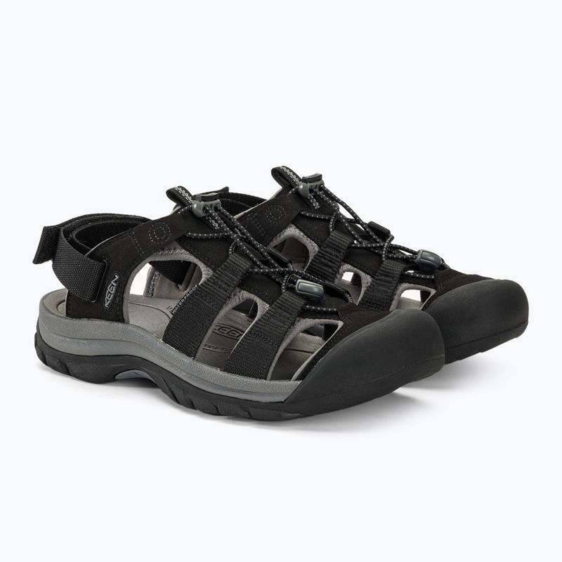 KEEN Rapids H2 men's trekking sandals black/steel grey 4