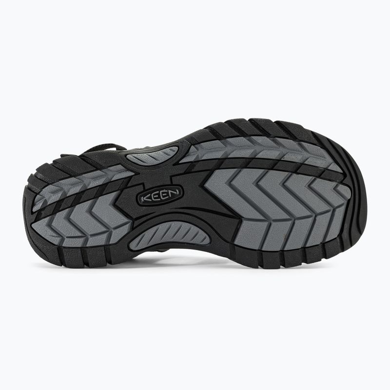 KEEN Rapids H2 men's trekking sandals black/steel grey 5