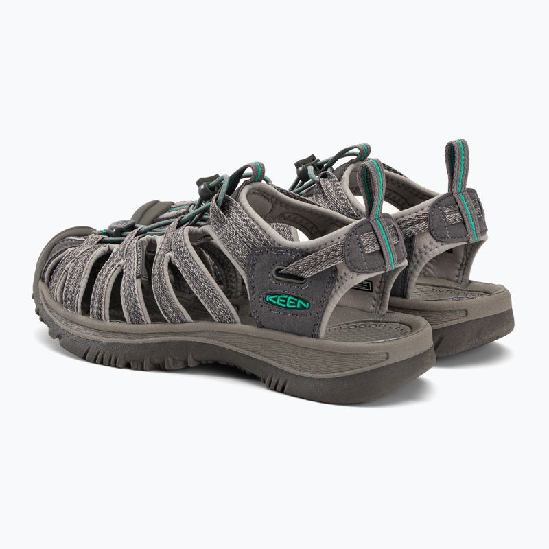 Keen Whisper Medium Grey women's trekking sandals 1022814 3