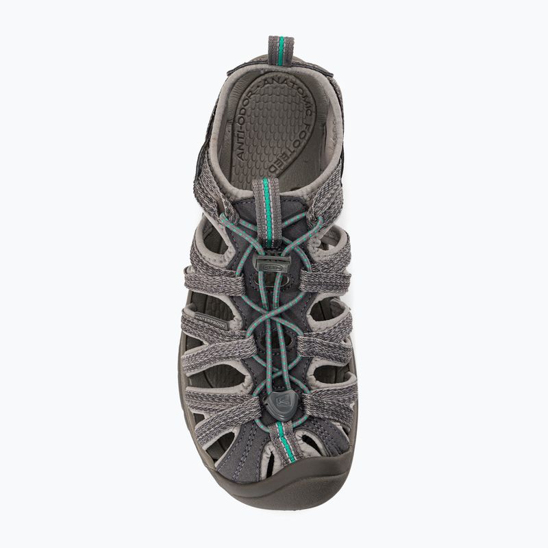 Keen Whisper Medium Grey women's trekking sandals 1022814 6