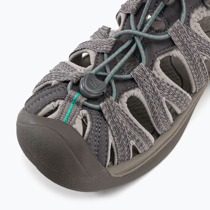 Keen Whisper Medium Grey women's trekking sandals 1022814 8
