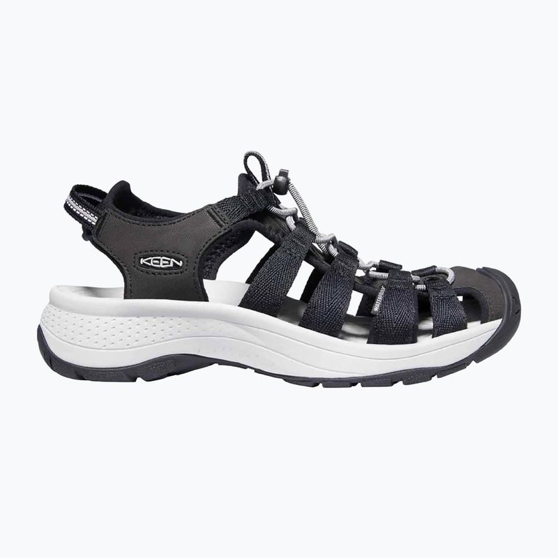KEEN Astoria West women's sandals black/grey 8