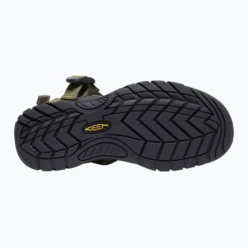 KEEN Zerraport II Military olive/black men's trekking sandals 11