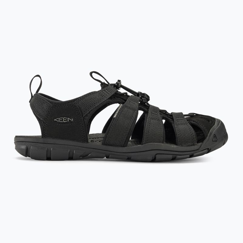 KEEN Clearwater CNX men's trekking sandals triple black 2