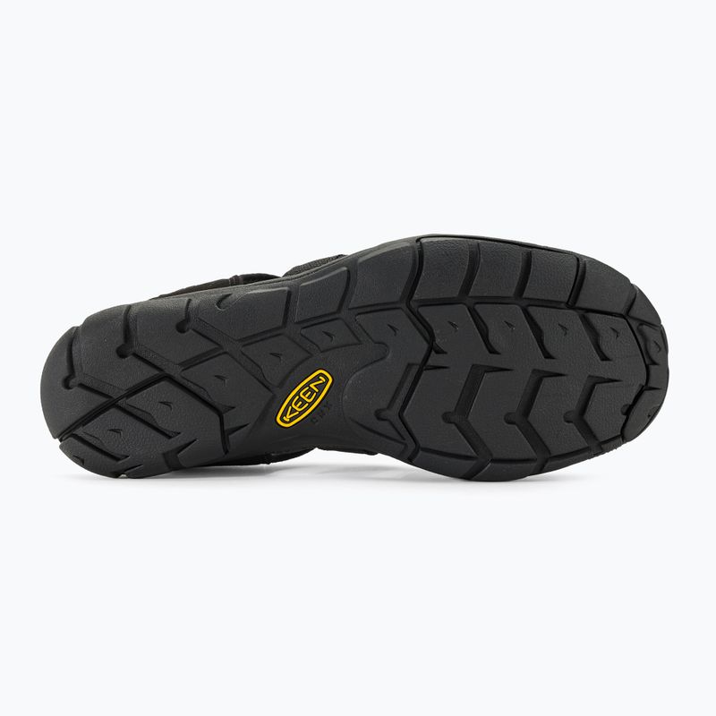 KEEN Clearwater CNX men's trekking sandals triple black 5