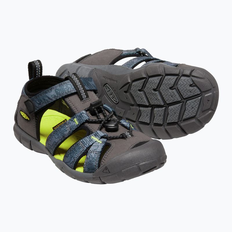 Keen Seacamp II CNX children's trekking sandals grey-green 1026321 11