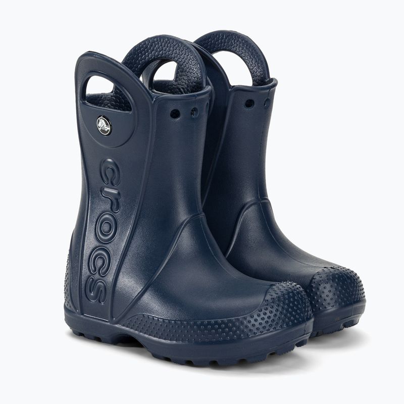 Crocs Handle Rain Boot Kids wellingtons navy 4