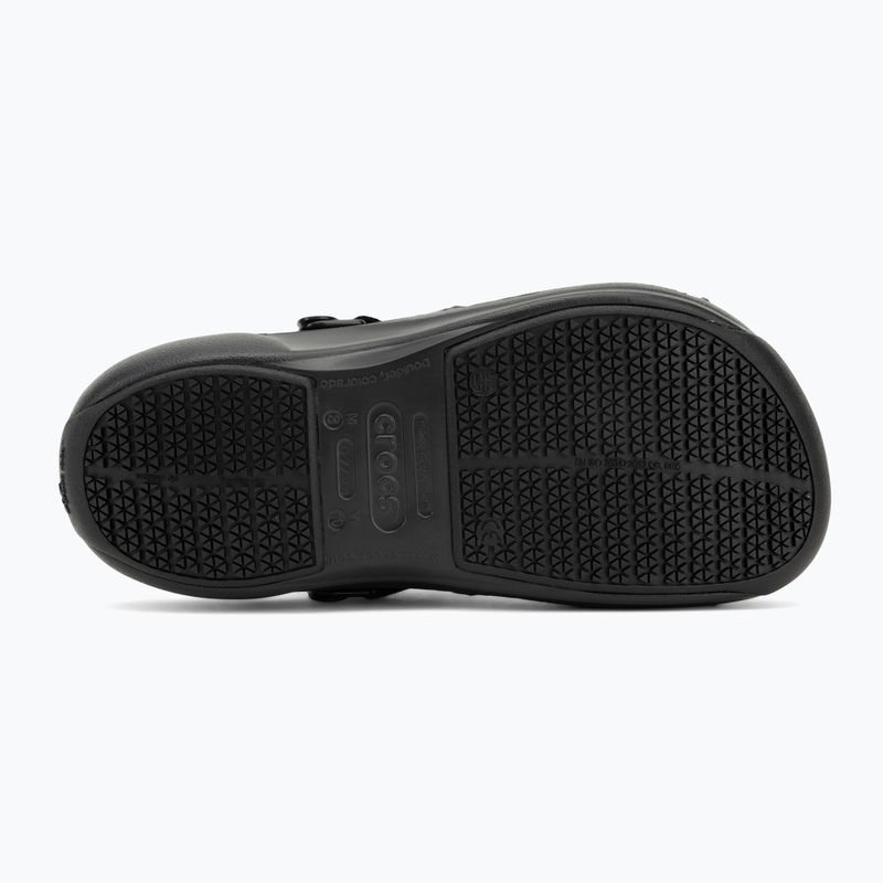 Men's Crocs Bistro Pro LiteRide Clog black 5