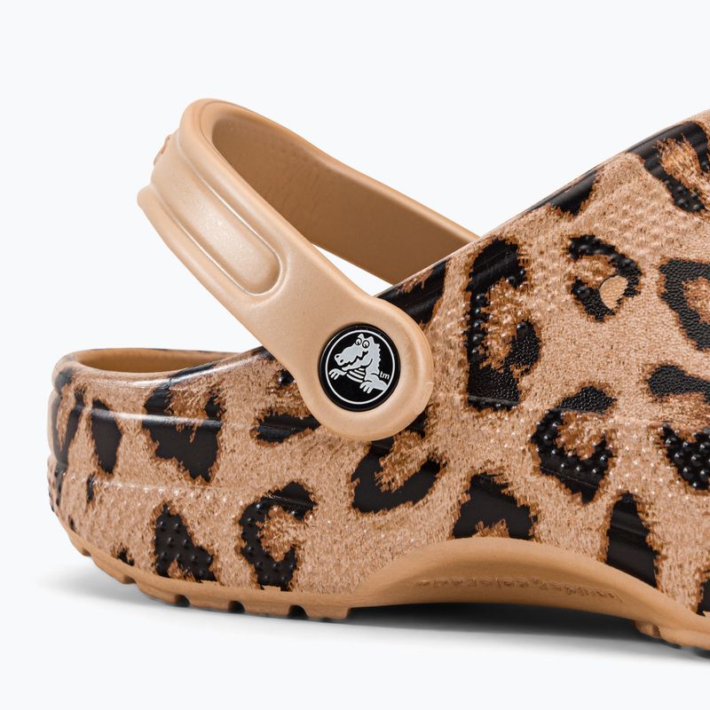 Crocs Classic Printed Clog flip-flops beige 205838-98R 9