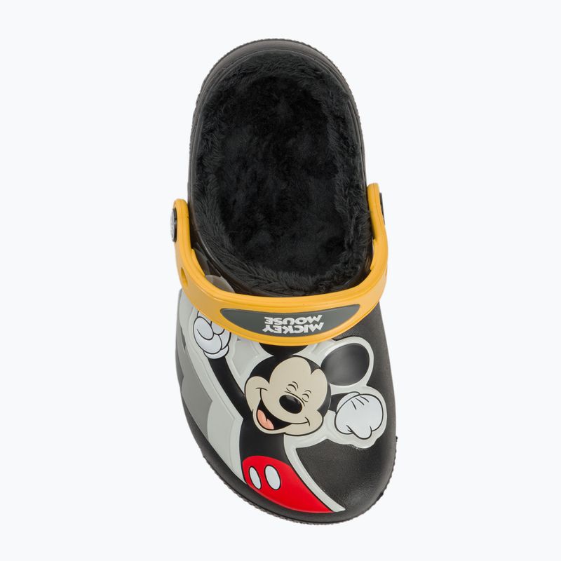 Children's Crocs Fun Lab Lined Disney Mickey Mouse Clog black 6