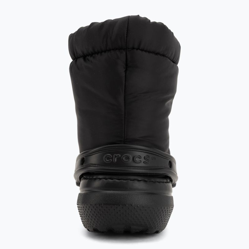 Snow boots Crocs Classic Lined Neo Puff Boot black/black 6