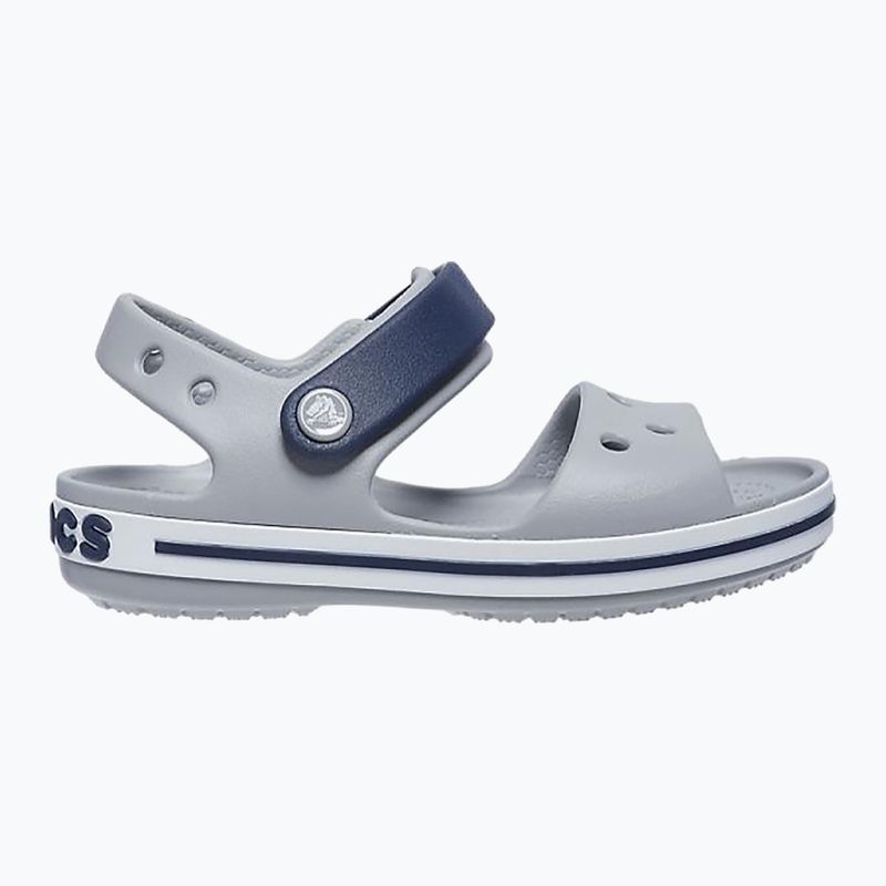 Crocs Crockband Kids Sandal light grey/navy 9