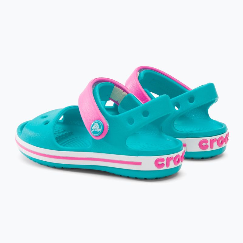 Crocs Crockband Kids Sandals digital aqua 3