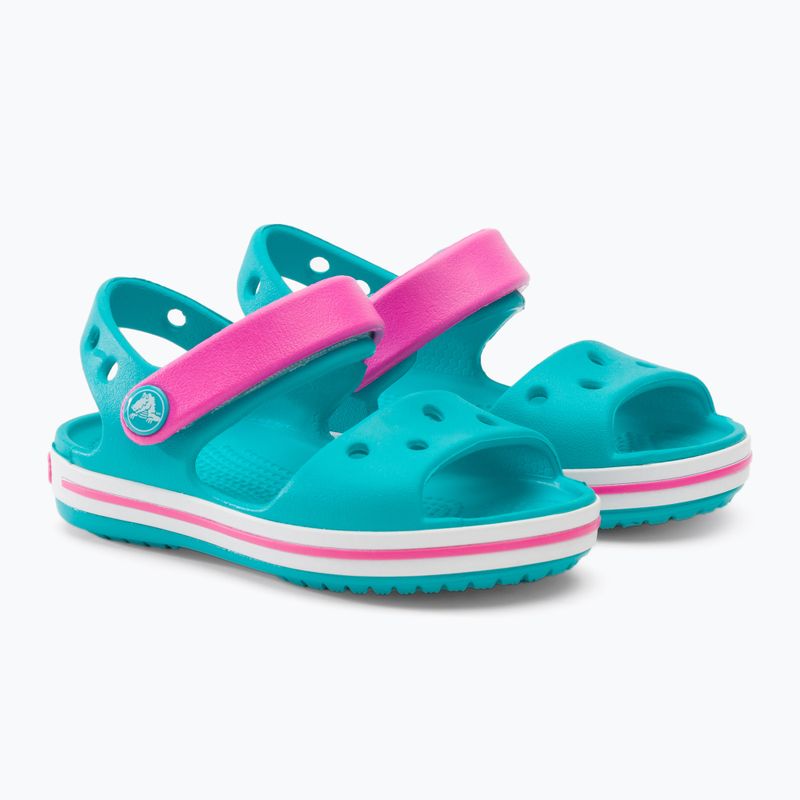 Crocs Crockband Kids Sandals digital aqua 4