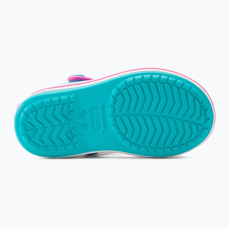 Crocs Crockband Kids Sandals digital aqua 5