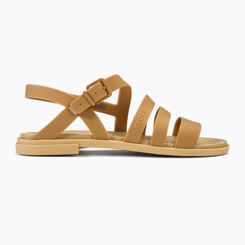 Crocs Tulum women's sandals dark gold 2
