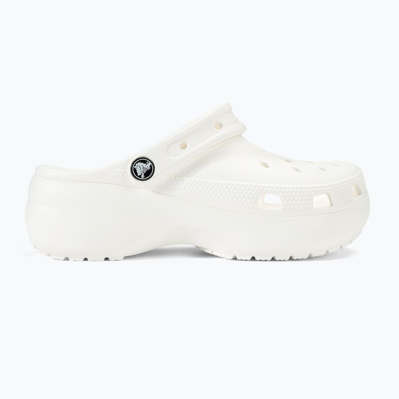 Women's Crocs Classic Platform Clog white 3