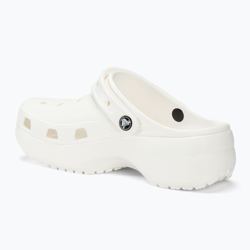 Women's Crocs Classic Platform Clog white 4