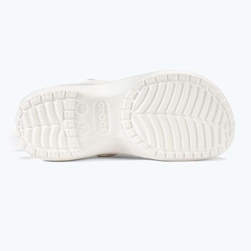 Women's Crocs Classic Platform Clog white 5