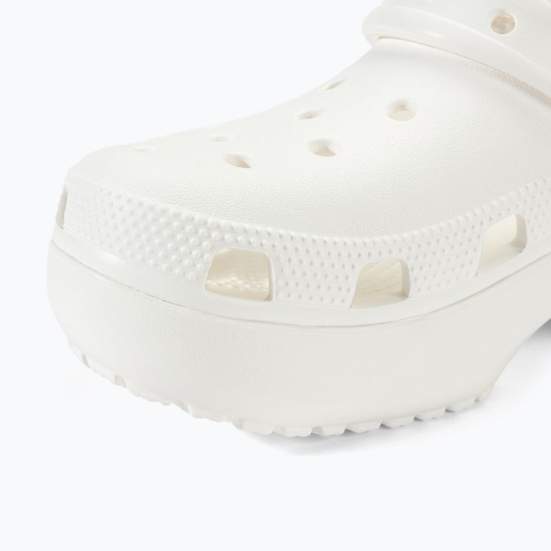 Women's Crocs Classic Platform Clog white 8