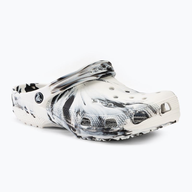 Crocs Classic Marbled Clog white/multi slides