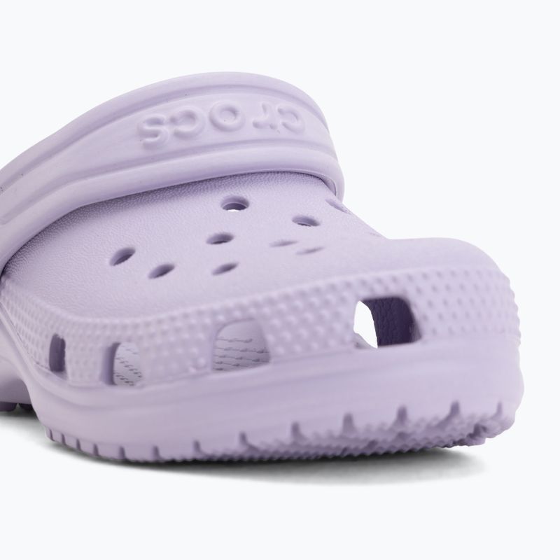 Children's slides Crocs Classic Clog Toddler lavender 8
