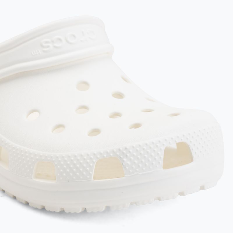 Children's slides Crocs Classic Clog Kids white 8