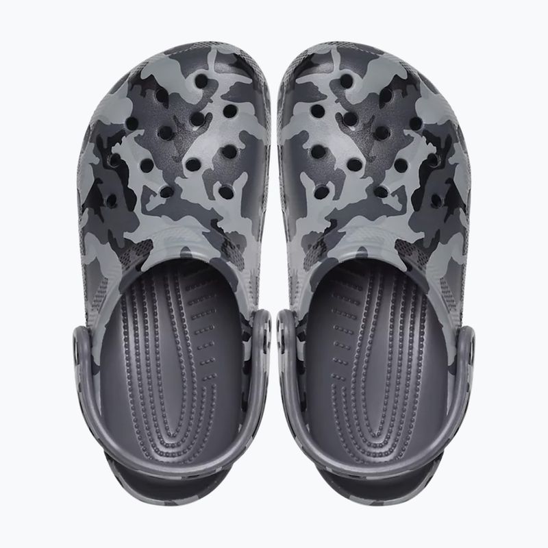 Crocs Classic Printed Camo Clog slate grey/multi flip-flops 2