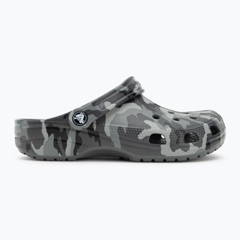 Crocs Classic Printed Camo Clog slate grey/multi flip-flops 3